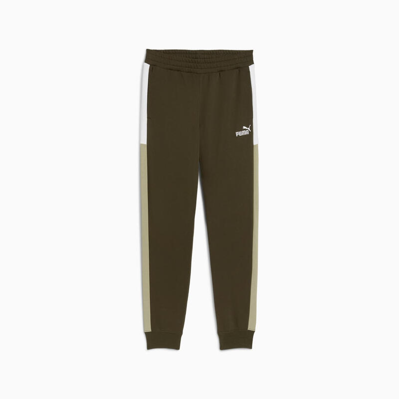 ESS BLOCK Sweatpants TR cl - Dark Olive - M