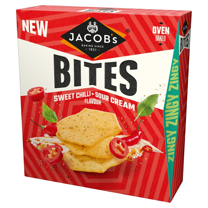 Bites Sweet Chilli & Sour Cream Crackers 125g