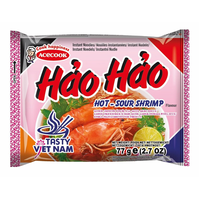 Hao Hao Hot & Sour Shrimp 77 g