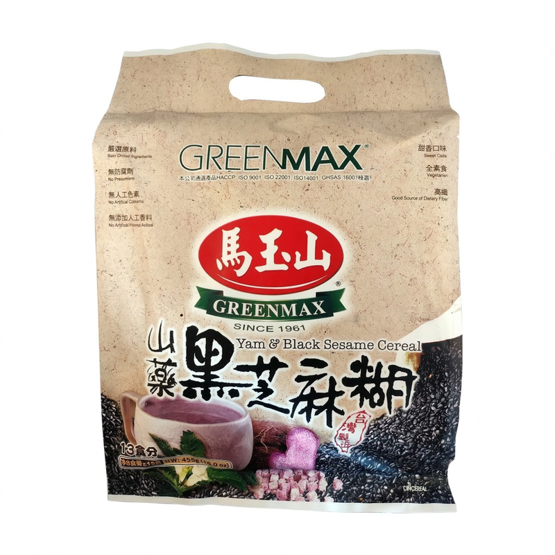 【Verkoeling】Ma Yu Shan yam- en zwarte sesampasta 360 g
