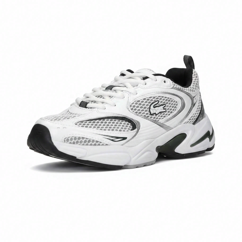 LACOSTE STORM 96 2K 125 6 SFA wit/donkergroen 40,5