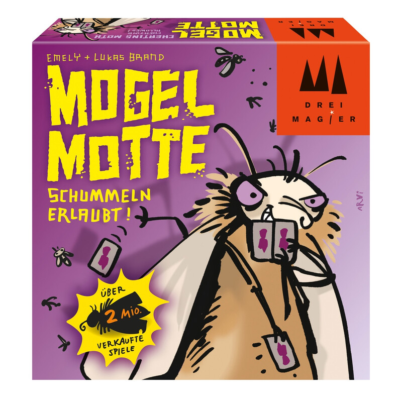 Drei Magier® 40862 Kartenspiele Mogel Motte ab 7 Jahre