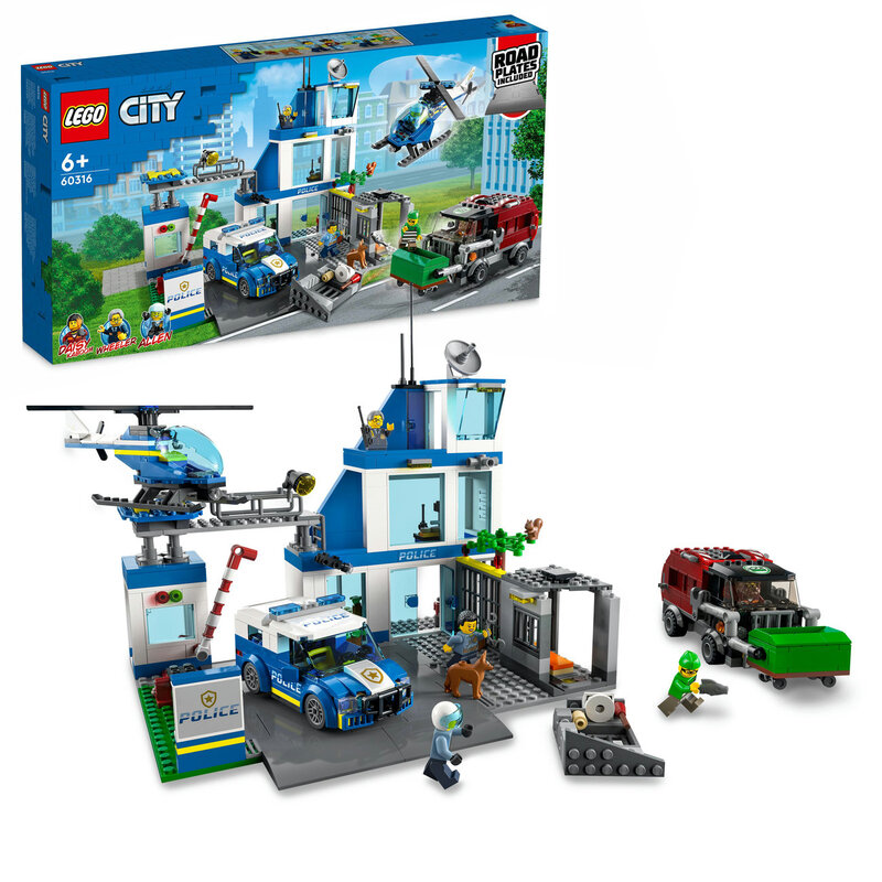 Lego City Police Politistasjon 60316 2
