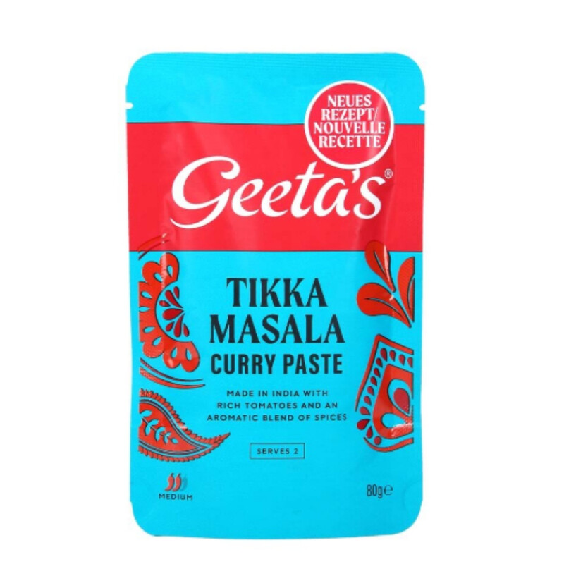 Geetas Tikka Curry Paste 80G