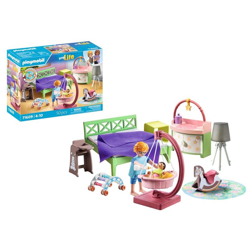 PLAYMOBIL Schlafzimmer mit Babyspielecke