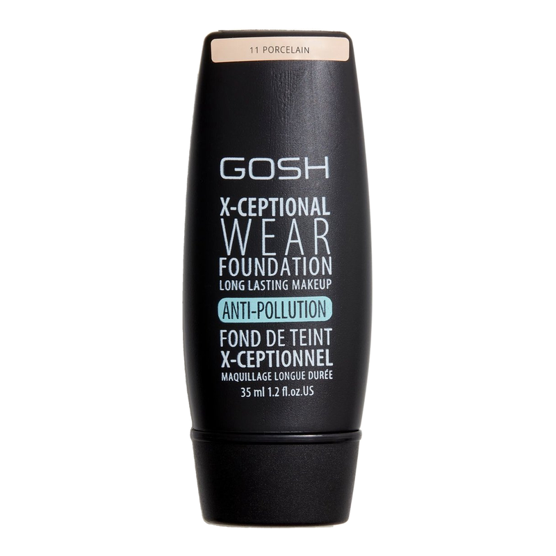 Gosh X-ceptional Wear Foundation langhoudende foundation #11 Porcelain 35 ml