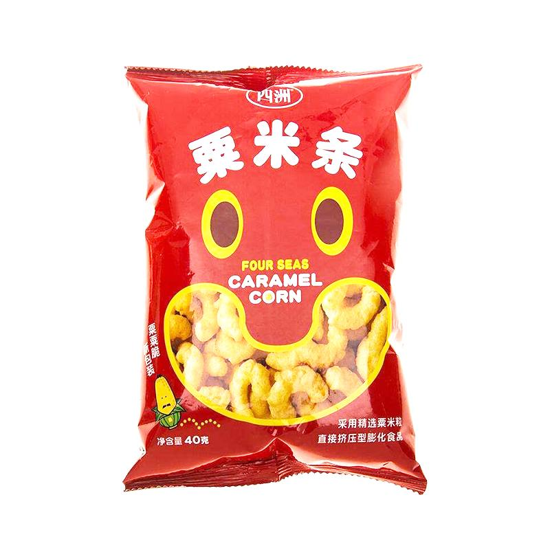 Four Seas Light/Grain Caramel Corn 40G