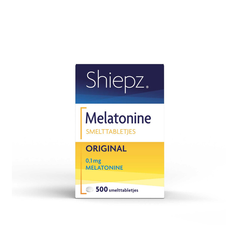 Shiepz Melatonine Original 0,1 mg - 500 tabletten