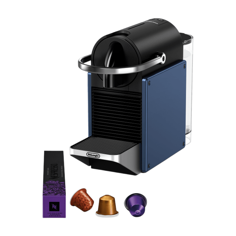 Nespresso Original, De'Longhi EN127.BL Pixie, Espressomachine voor één kopje, Koffiemachine met capsules, 0,7 Liter - Blauw
