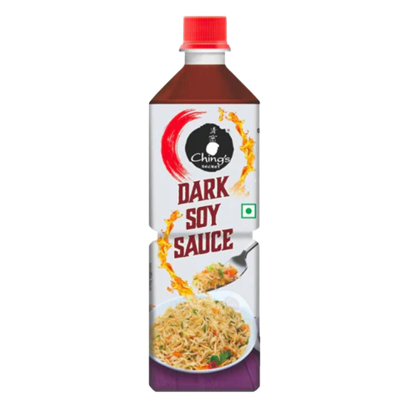 Ching's Secret Donkere Sojasaus 750g plastic fles