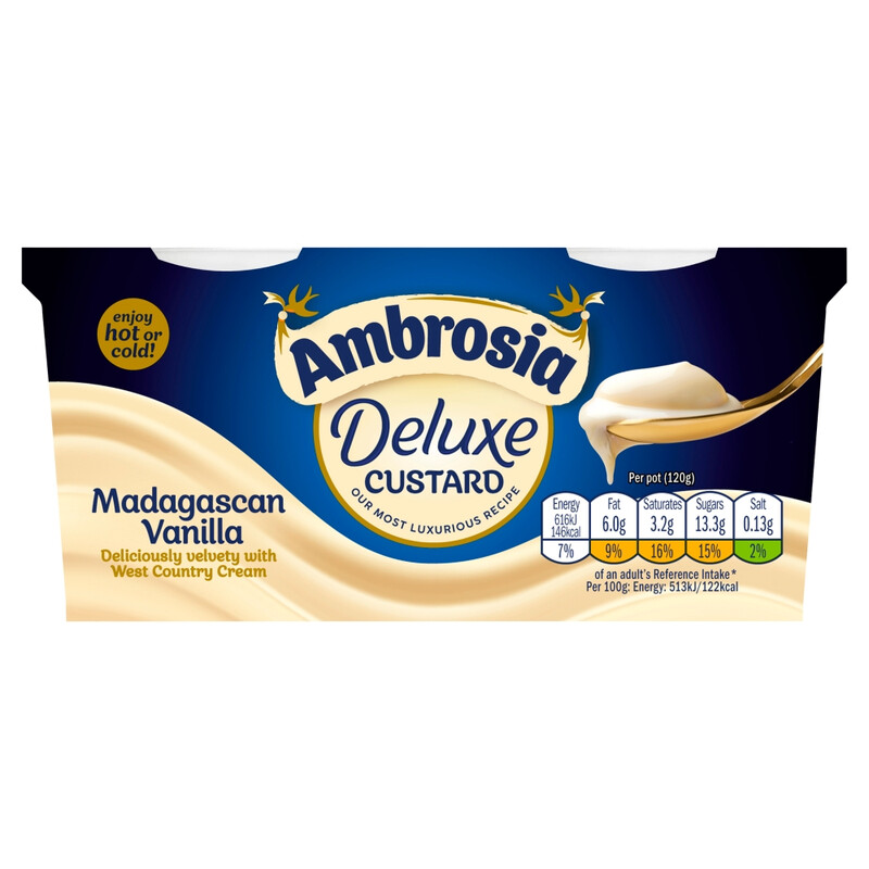 Deluxe Madagascan Vanilla Twinpots 2 x 120g