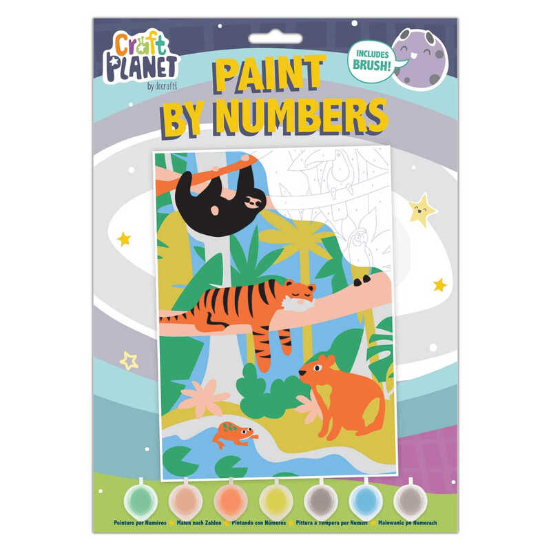 Rainforest Paint By Numbers