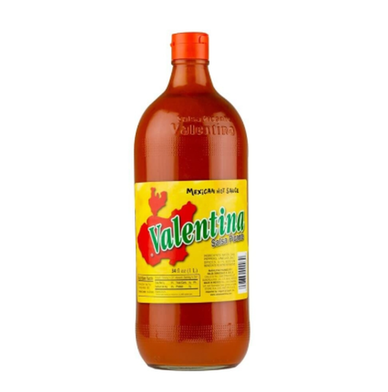 Valentina Amarilla scharfe Sauce in Glasflasche - 1 L