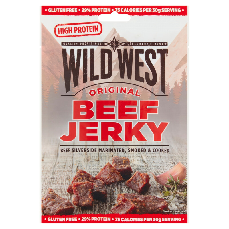 Wild West Black Original Beef Jerky 60G