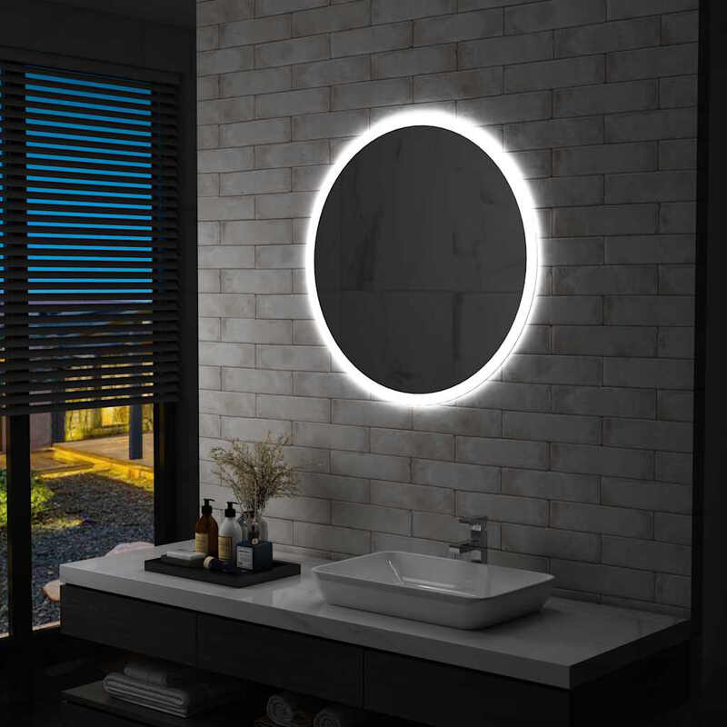 VidaXL LED-badkamerspiegel 80 cm