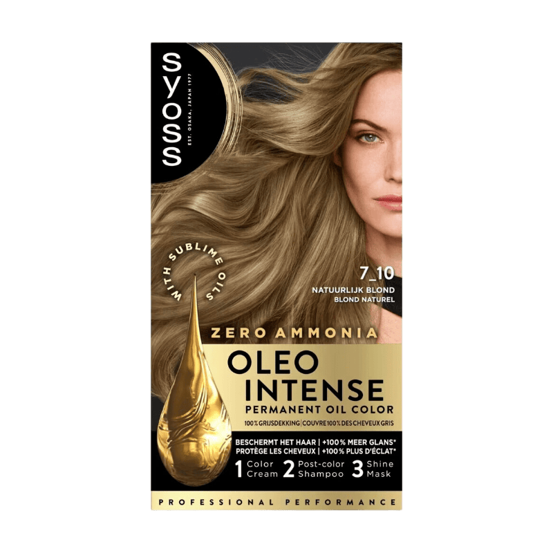 Syoss Haarverf Oleo Intense - 7-10 Natuurlijk Blond