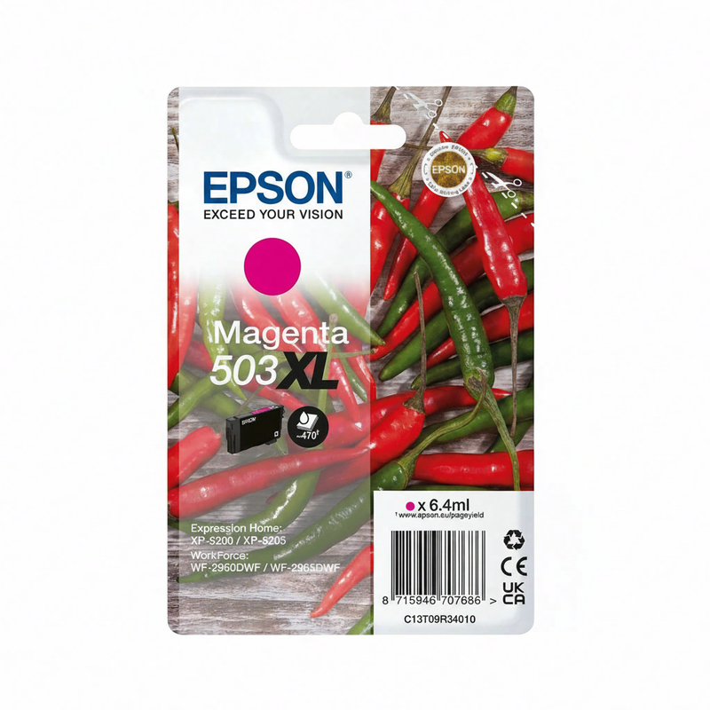 Epson 503XL originele inktcartridge - magenta - hoge (XL) capaciteit - 1 stuk