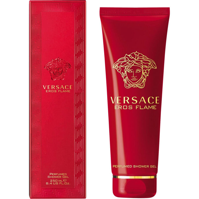 Versace Herren Rot Duschmittel, Eros - Flame Shower Gel (250 Ml) - Bild 6