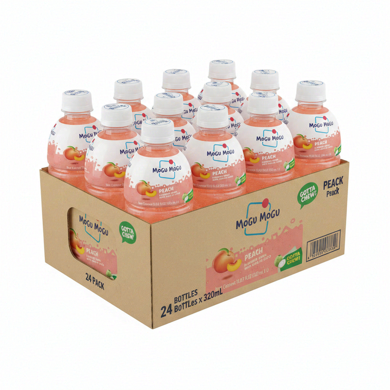 Peach Drink with Coconut Jelly 320ml x 24pcs
