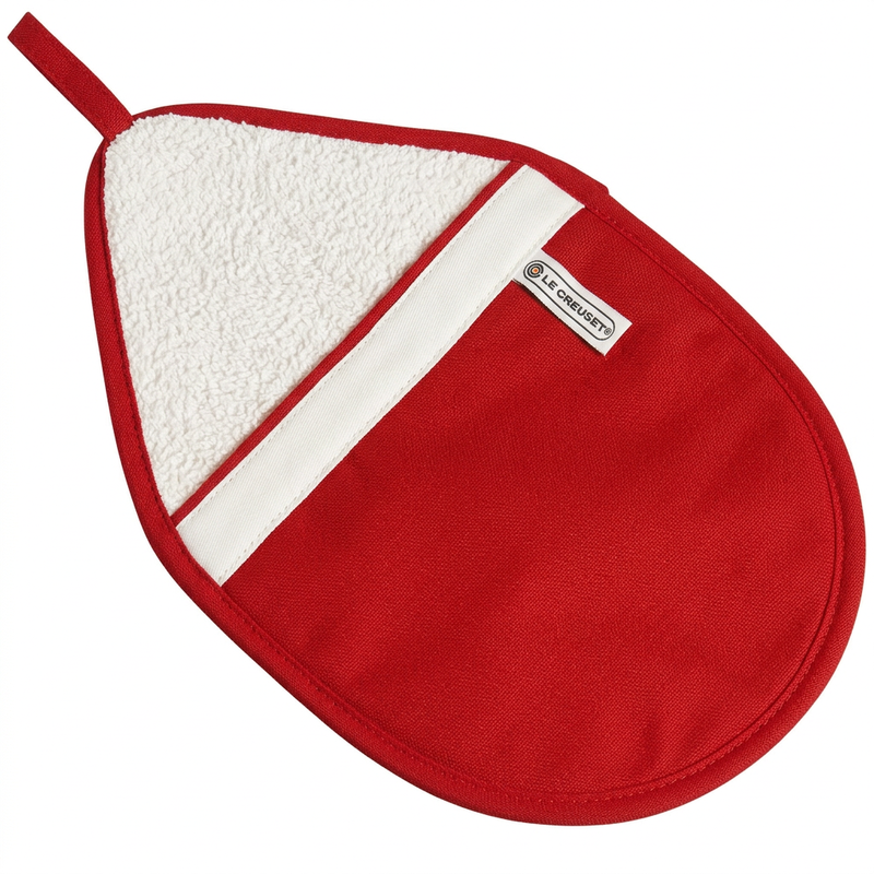 Le Creuset pothouder - 32 x 20 cm, kersenrood