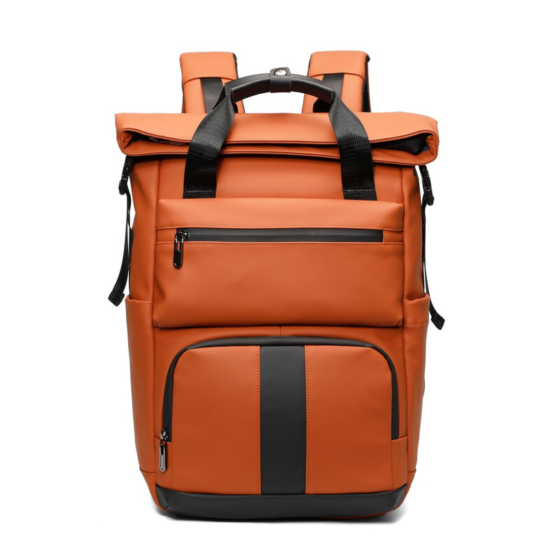15,6 inch rolltop laptoprugzak waterafstotend grote capaciteit multi pocket rugzak voor reizen dagelijkse woon-werkverkeer