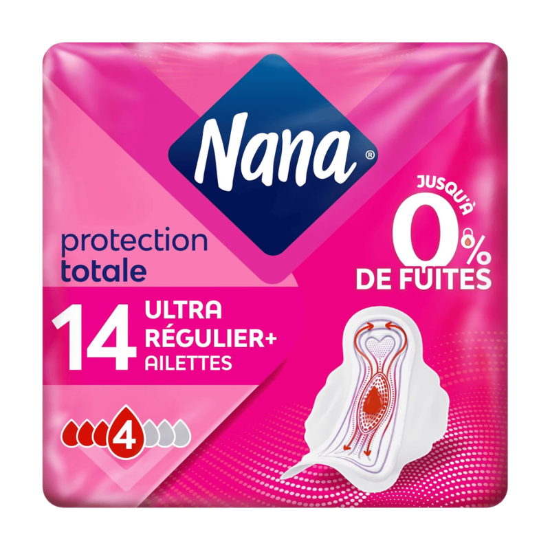Nana serviettes hygiéniques ultra normal plus x14 - vue 2