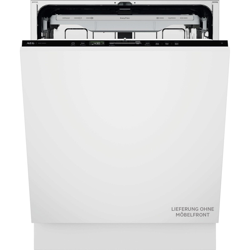 AEG GI8200A2TC Vollintegrierbarer Einbau-Geschirrspüler (60 cm) für 14 Maßgedecke mit WiFi-Steuerung, SatelliteClean Pro und nur 38 dB.