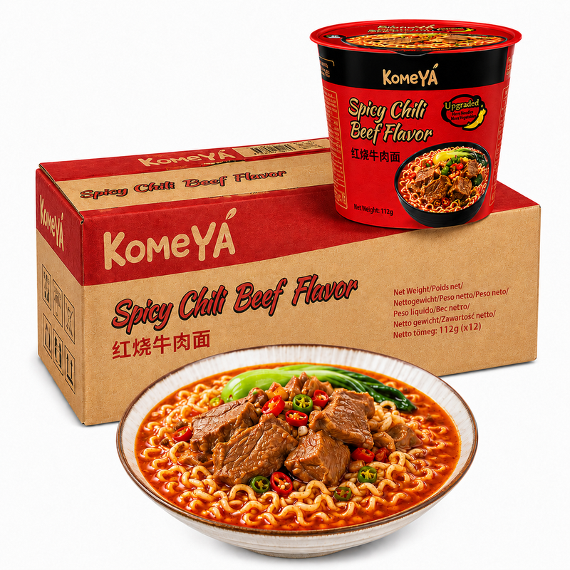 KOMEYA Geschmorte Rindfleischnudeln (Schale) 112 g * 12
