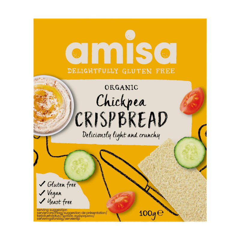 Chickpea Crispbread 100g