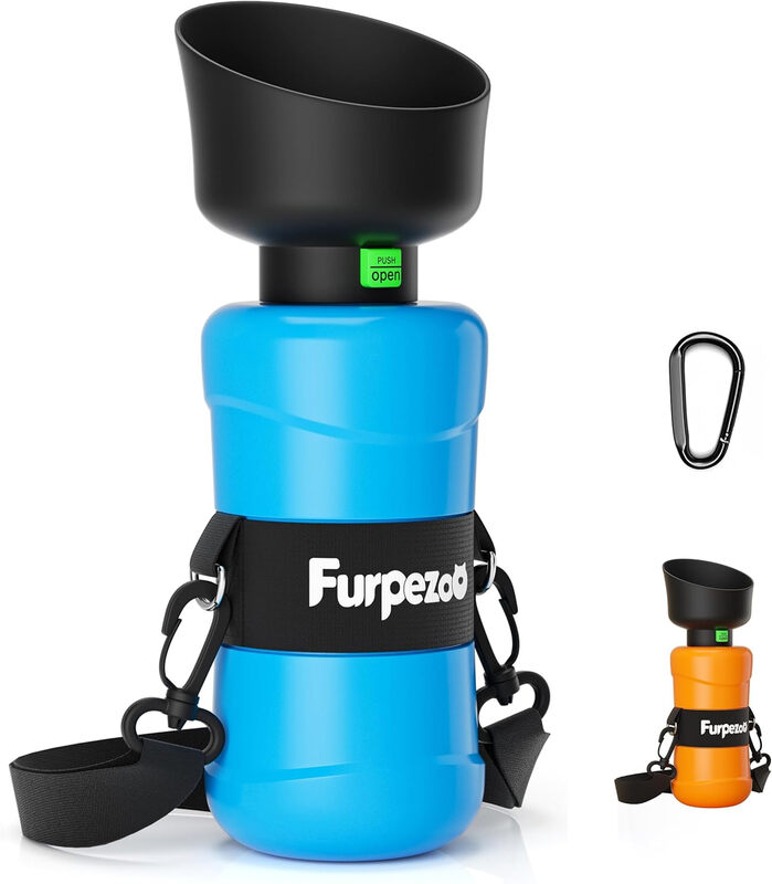 Pet Outdoor Water Bottle | Color: Blue | Model: PWB-BL01 | Capacity: 800ml