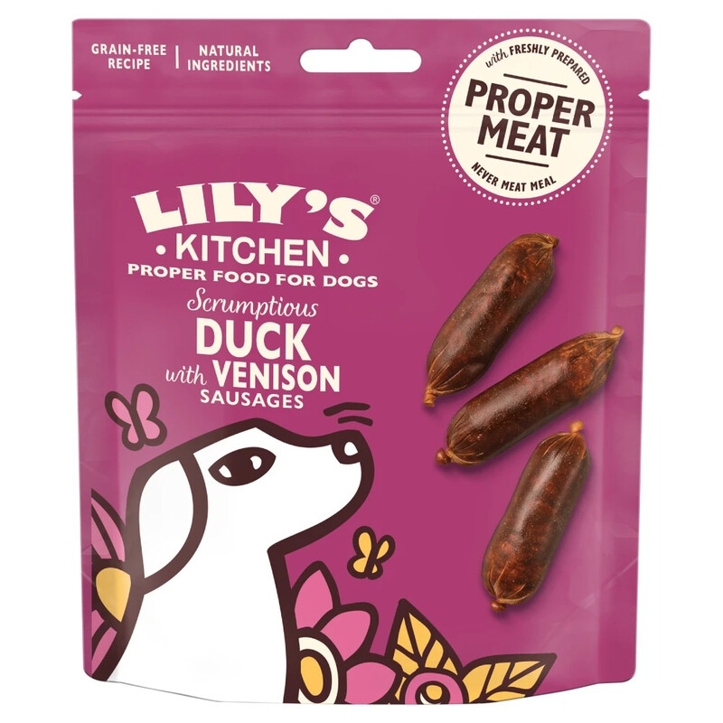 Scrumptious Duck with Venison Sausages 70g