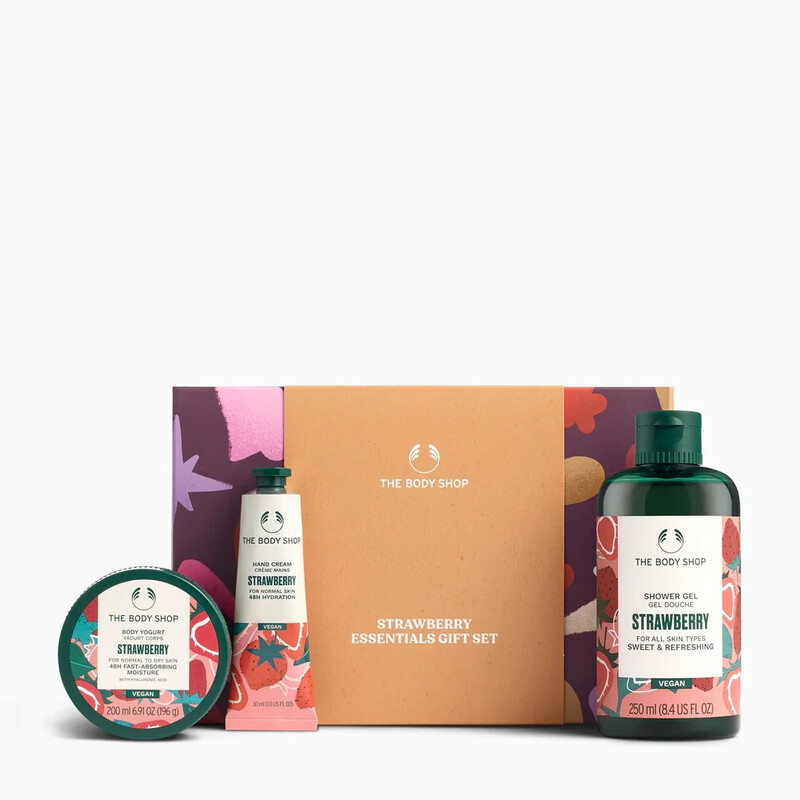 The Body Shop G3 Small Strawberry Giftset 140 ml