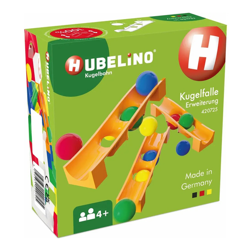 HUBELINO Kugelbahn Kugelfalle Erweiterung (15-teilig)