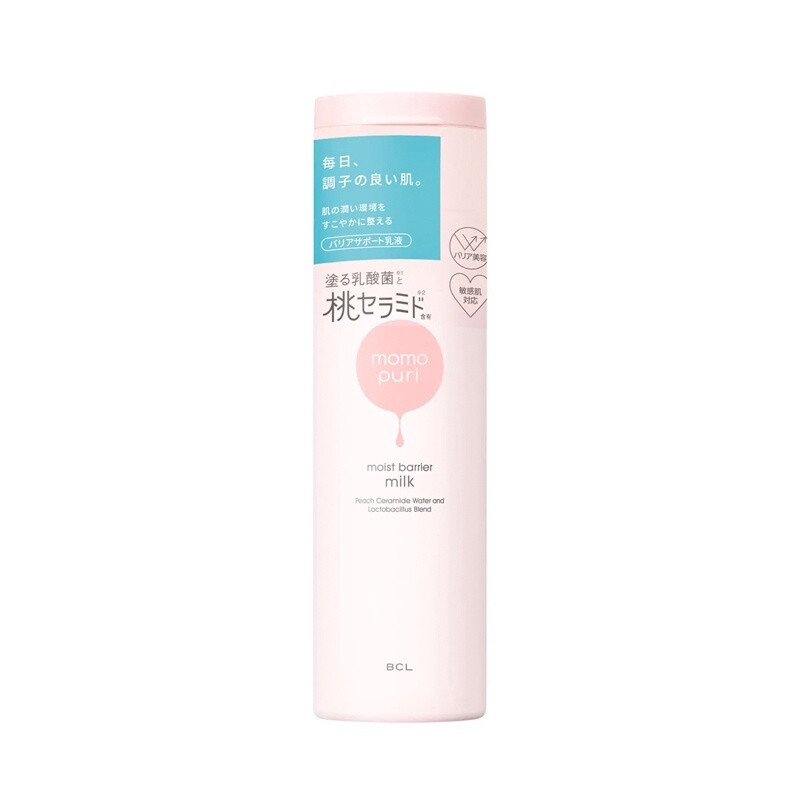 Momopuri feuchtigkeitsspendende Barriere-Lotion Pfirsich 150 ml