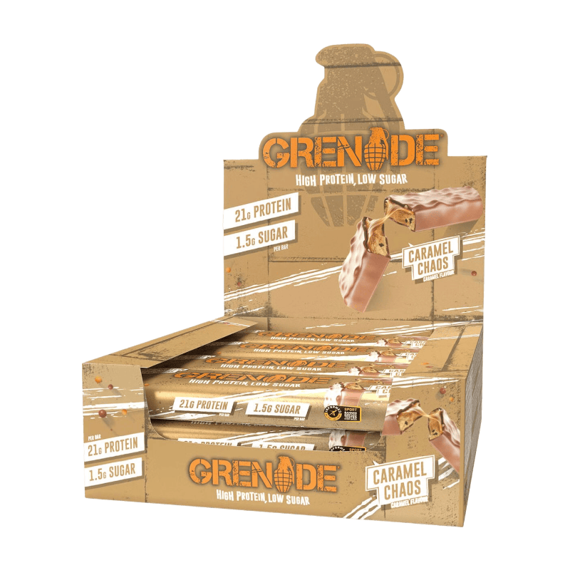 Grenade Carb Killa® Eiwitrijke Repen - Caramel Chaos - 12 x 60 gram