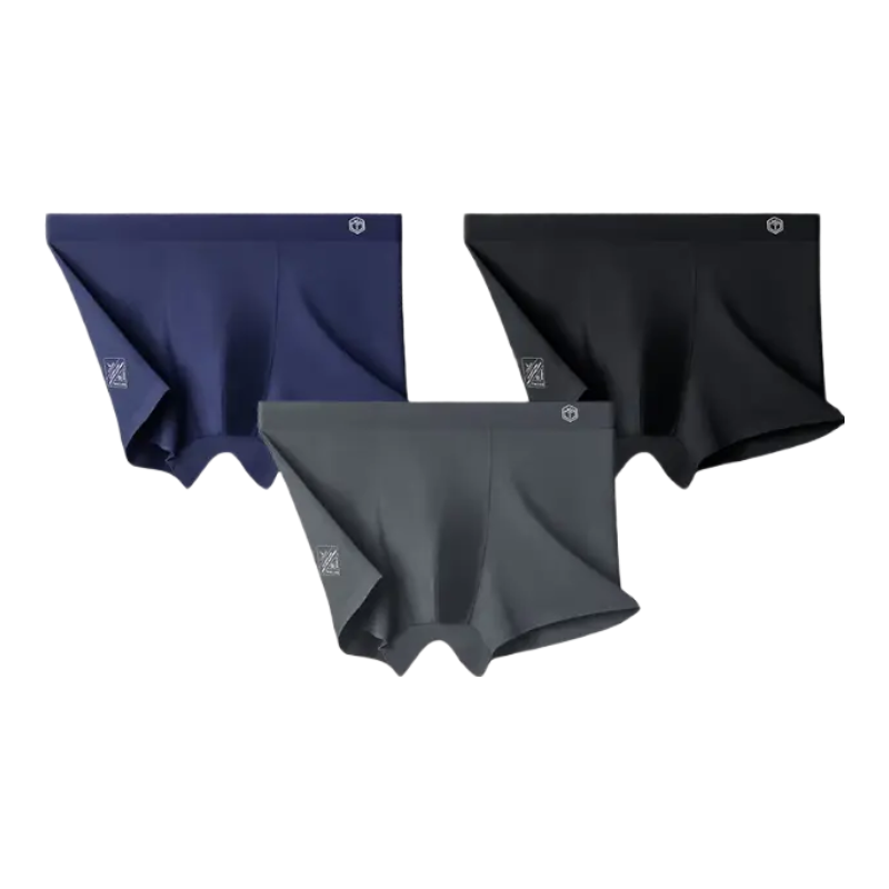 ochama×J.ZAO Men's Modal Boxer Brief - Men's Underwear - 60 Count Modal - Antibacteri