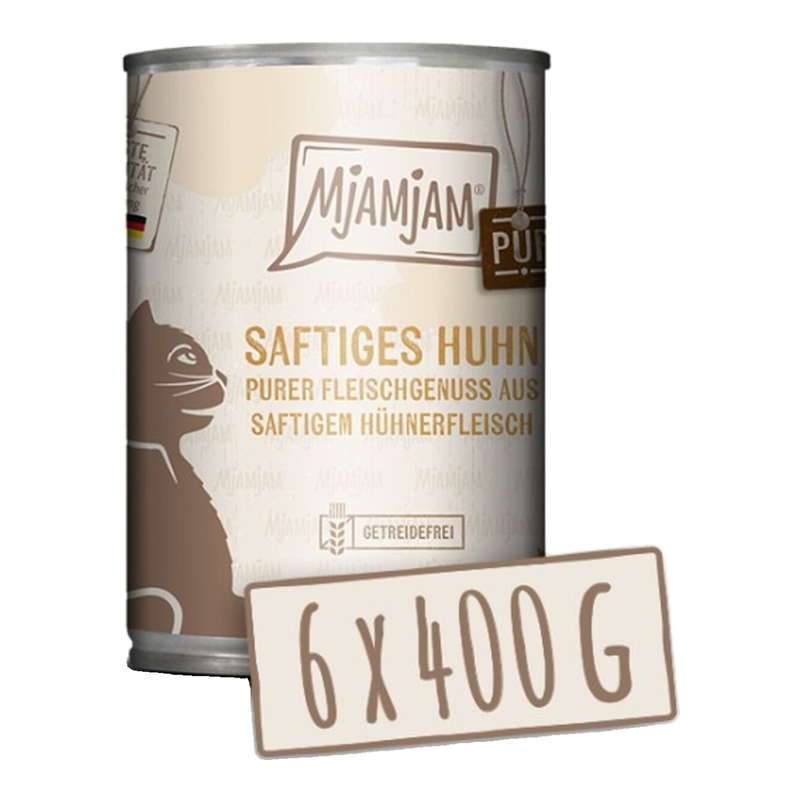 MjAMjAM puur vleesfeest - pure sappige kip 400 g × 6