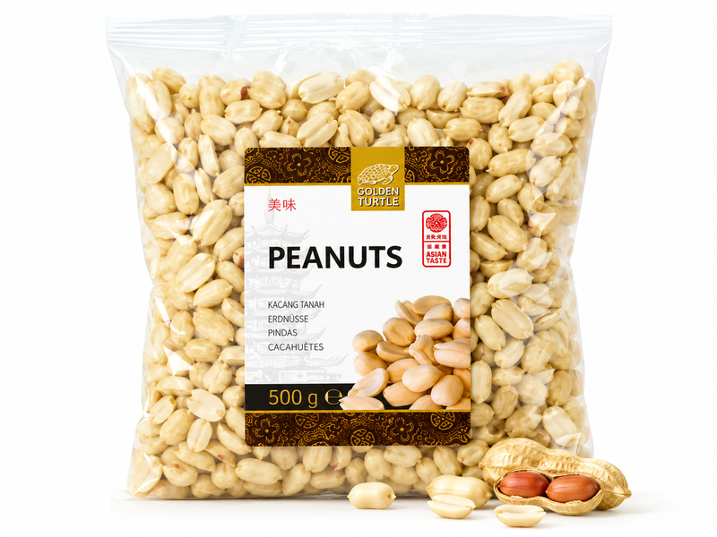Golden Turtle Geroosterde pinda’s 500 g