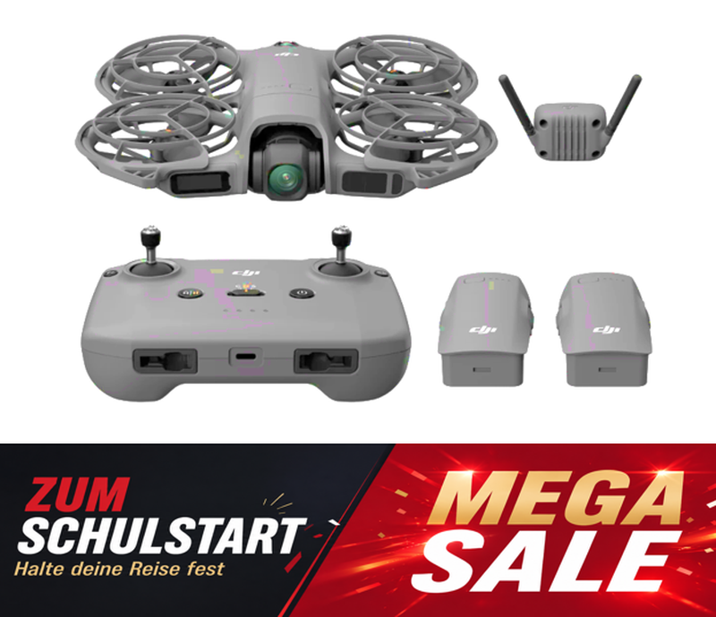 【Black Friday Frühangebote】DJI Neo 2 Fly More Combo - inkl. RC-N3 Controller