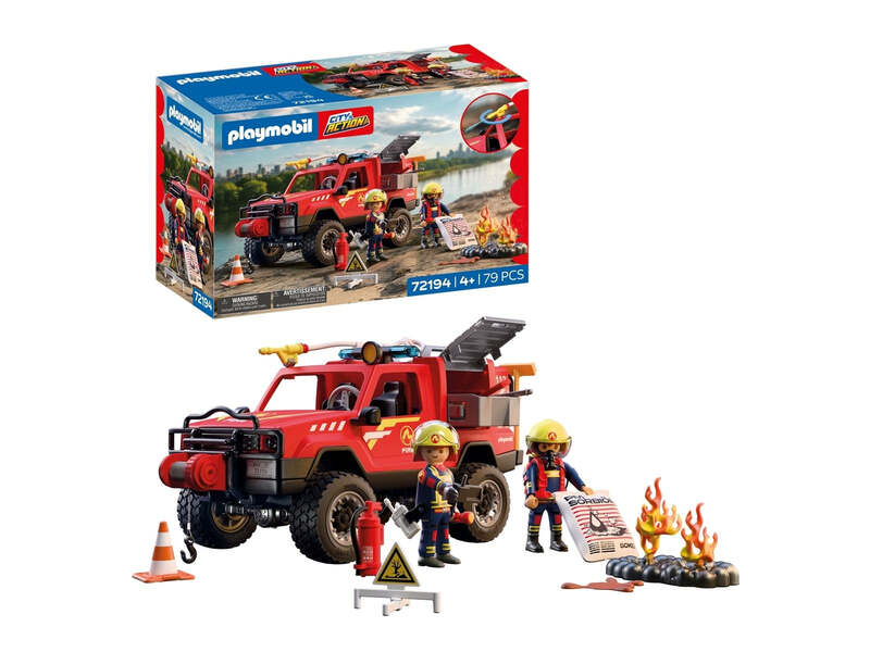 PLAYMOBIL Feuerwehr-Pickup