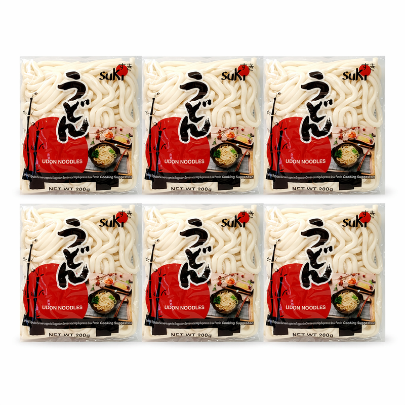 SUKI Udon noedels 200 g x 6