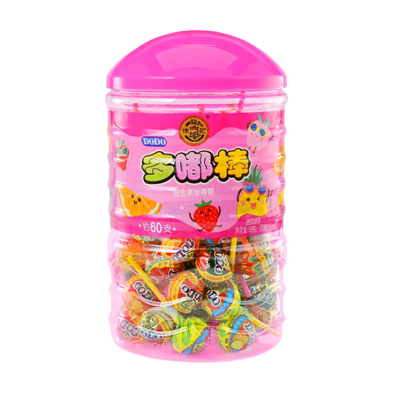 HSU FU CHI Duo-Du-Bonbons Frucht-Lutscher 570 g
