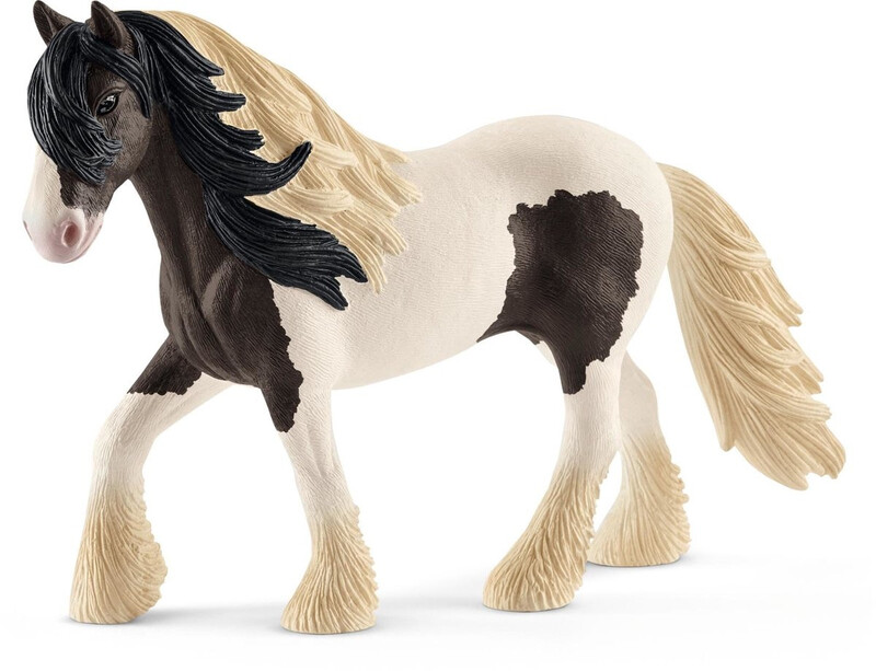 Schleich Boerderij wereld tinker hengst speelfiguur - meerkleurig, 3,7 cm