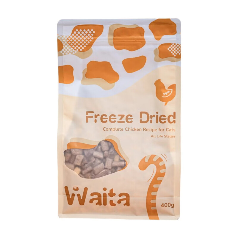 Freeze Dried Complete Food for Cat - Chicken Recipe 400g