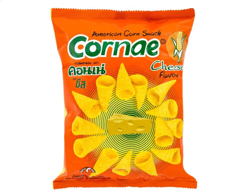 Cornae Light American Corn Snack Cheese 56G