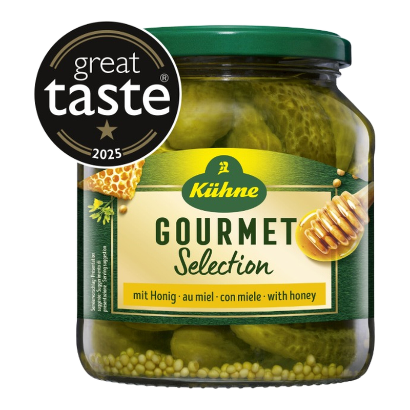 Kühne Gewürzgurken Gourmet Selection Honig 830ml