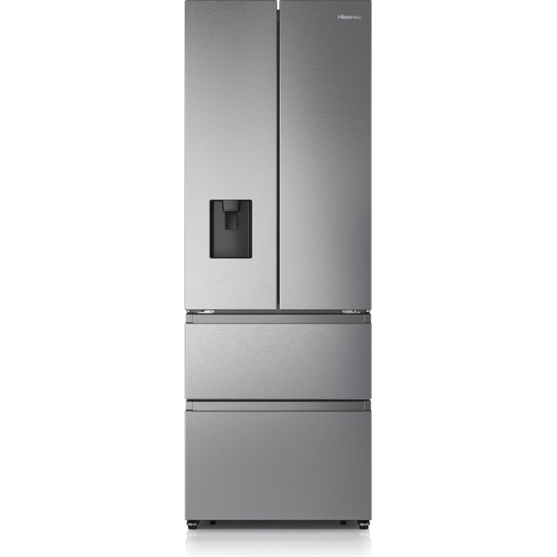 Hisense RF632N4WIE French Door Kühl-Gefrierkombination/NoFrostPlus/Inverter-Kompressor/Wasserspender/CrispZone/200 cm/Kühlschrank 336 …