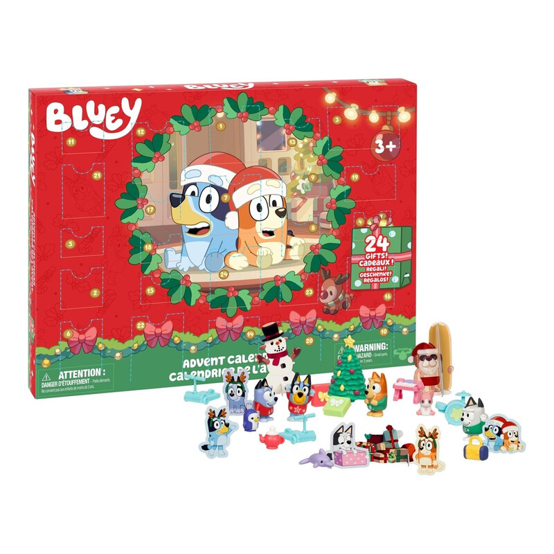 Bluey - Adventskalender 2025 - (90336) /Seizoensproduct /Multi