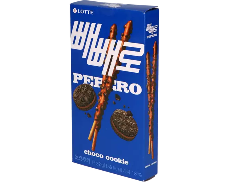 LOTTE | Pepero - chocokoekjesstokjes - lokaal | 32 g