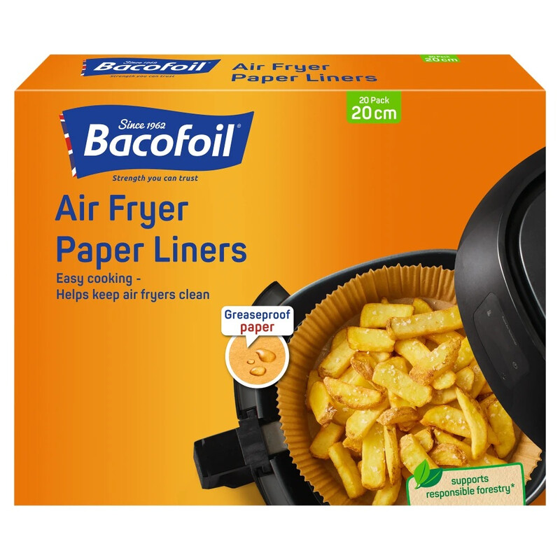 20 Air Fryer Paper Liners 20cm